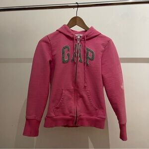 GAP Pink Hoodie with Logo